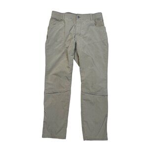 Kuhl Legendary Hiking Pants Mens 36x30 Khaki Outdoor Performance Stretch